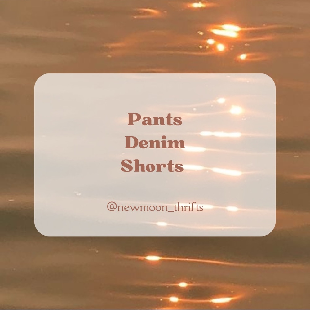 Pants | Denim | Shorts